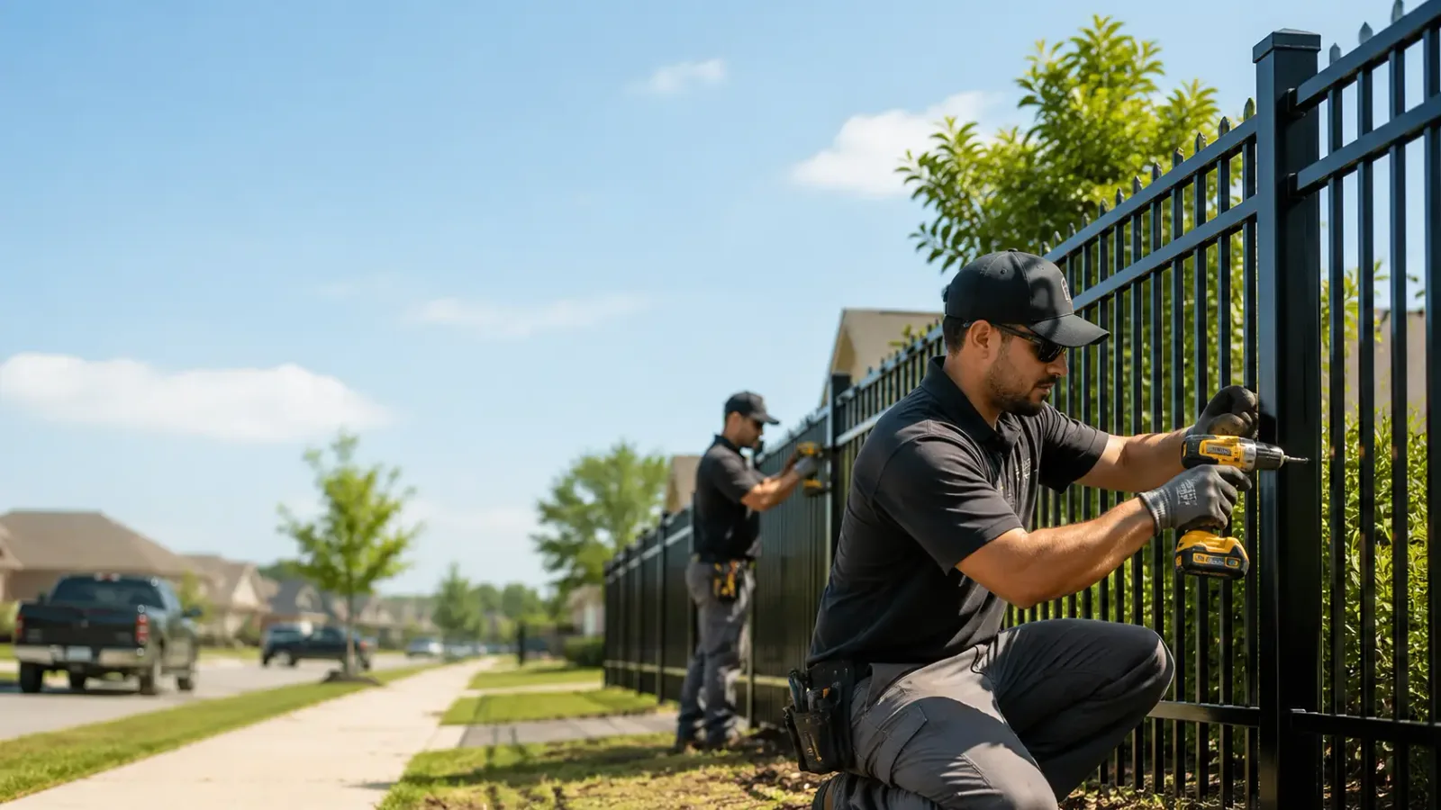 Metal Fence Installation in Gulf, NC